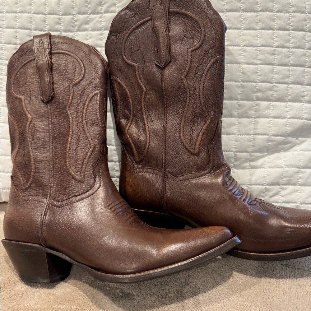 Dan Post women’s Brown Leather cowboy  Boots